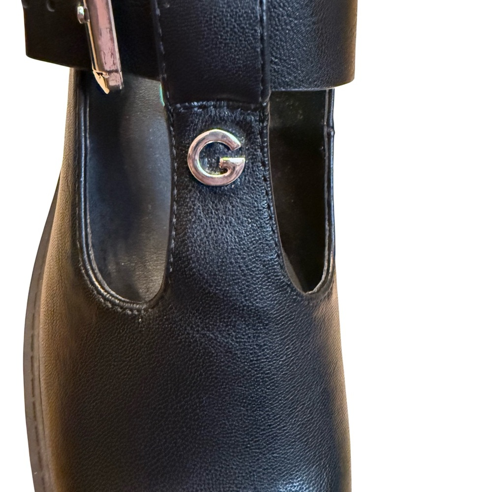 GBG Los Angeles Black Buckle Shoes - Picture 3 of 8